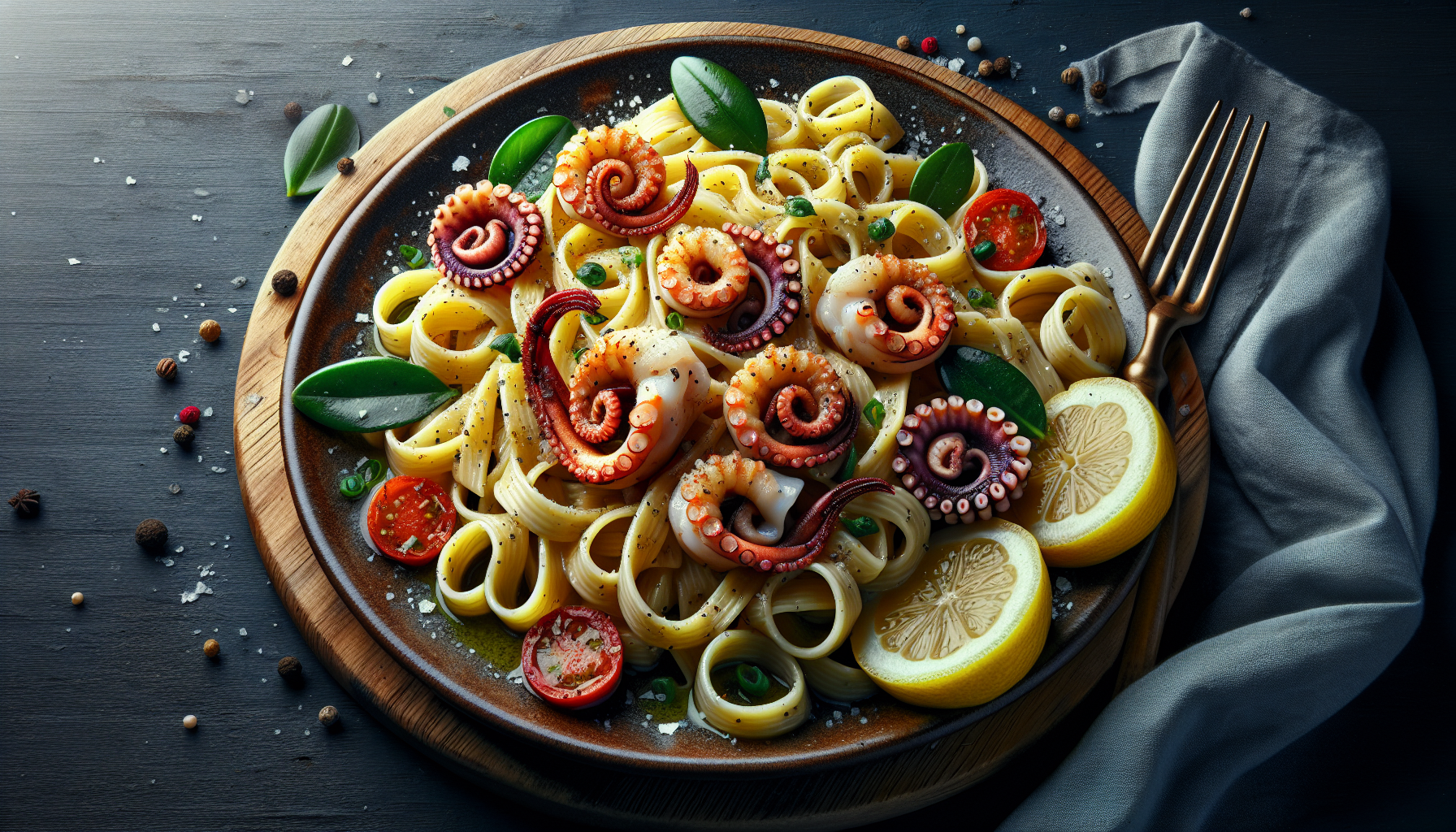 pasta con calamari